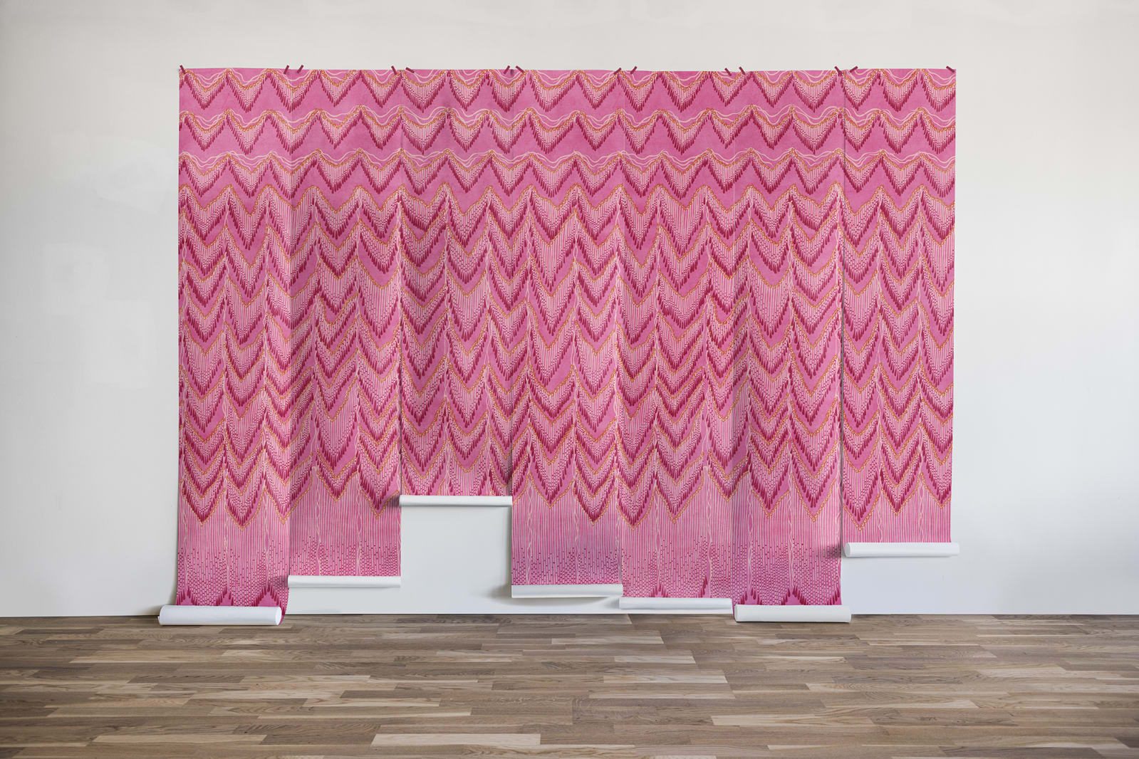 Fringed Follies, Hot Pink, Rebel Walls 3
