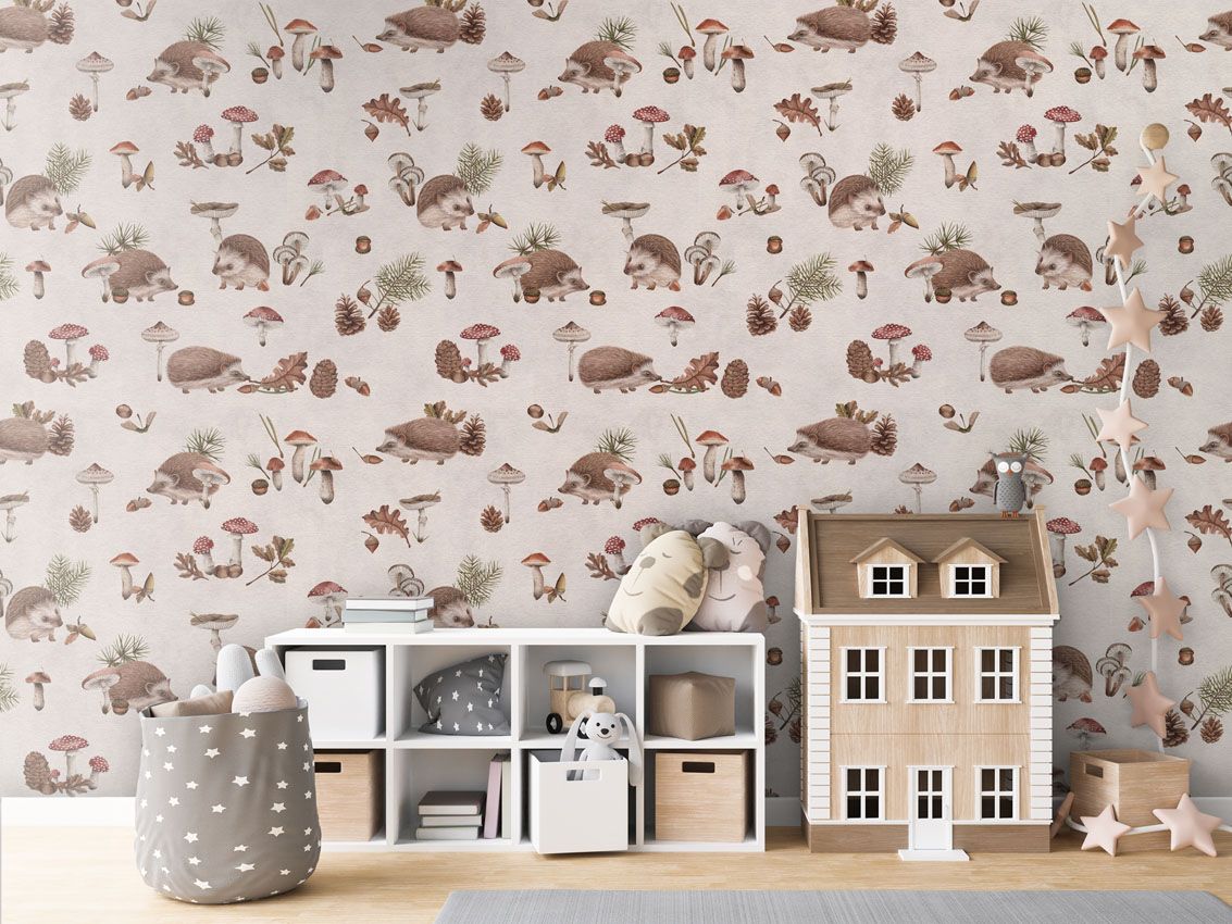 Happy Hedgehog - White, Kikki Belle 3