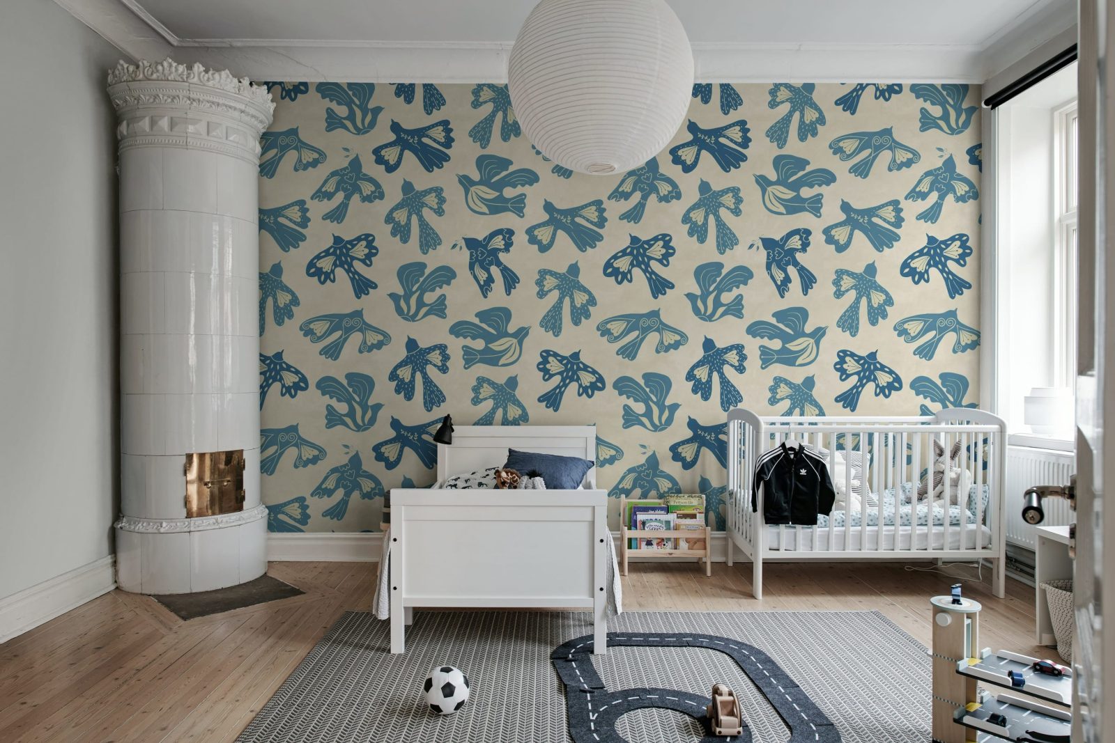 Dancing Wings, Light Blue, Rebel Walls 2