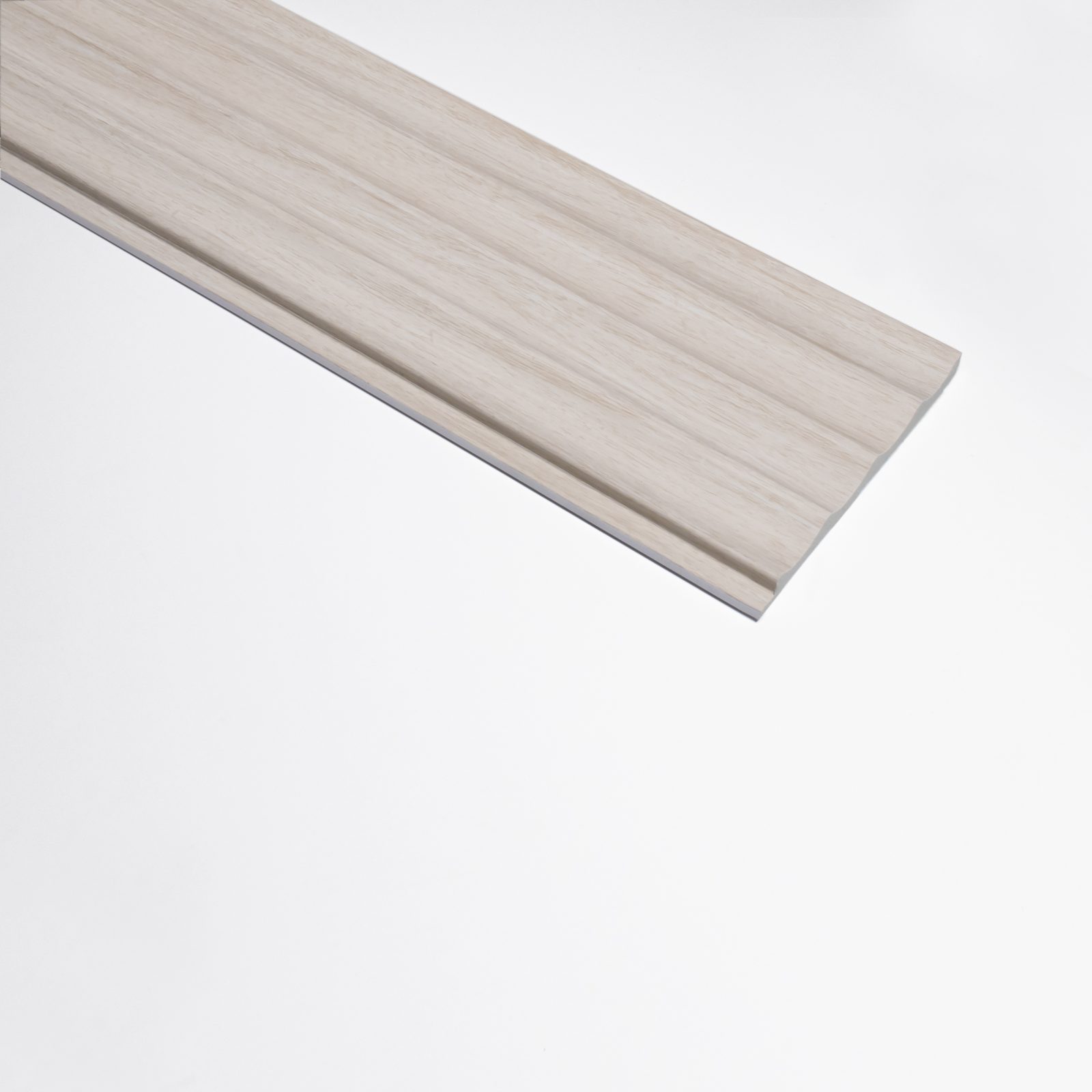Riflaj decorativ 3D Onda, Stejar Alb, 270x11.2cm, Lamelio 3