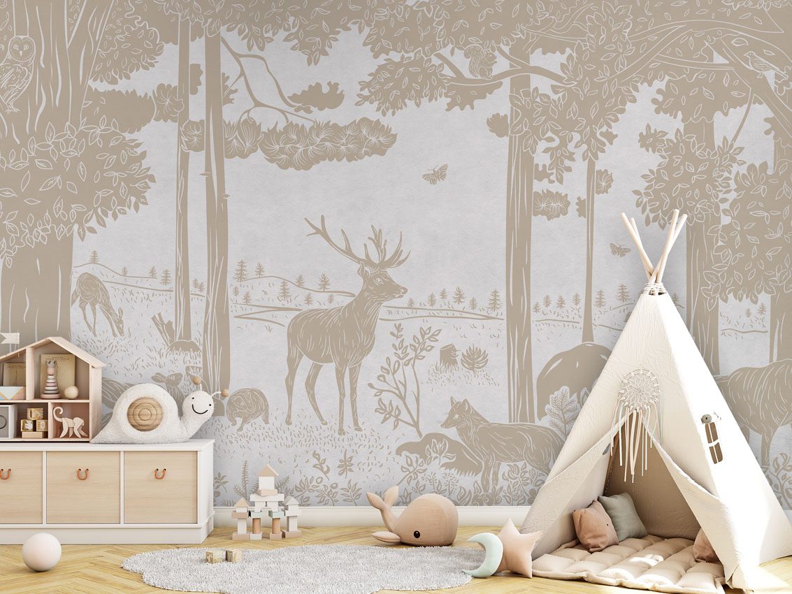 Monochrome Forest - White Vintage, Kikki Belle 5