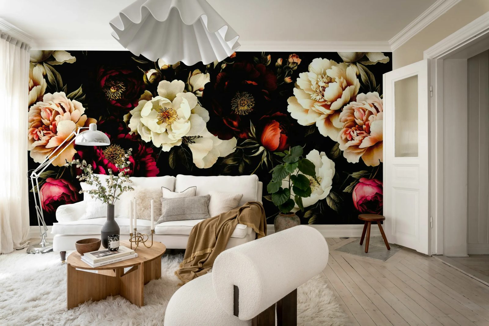 Bouquet of Roses, Red, Rebel Walls 2