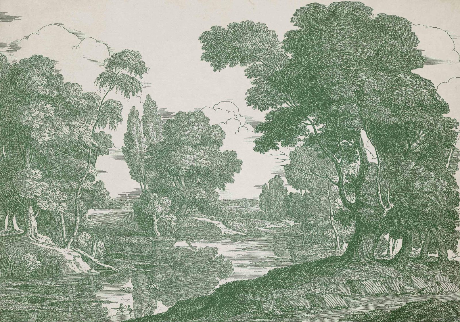 Engraving, Green, Coordonne