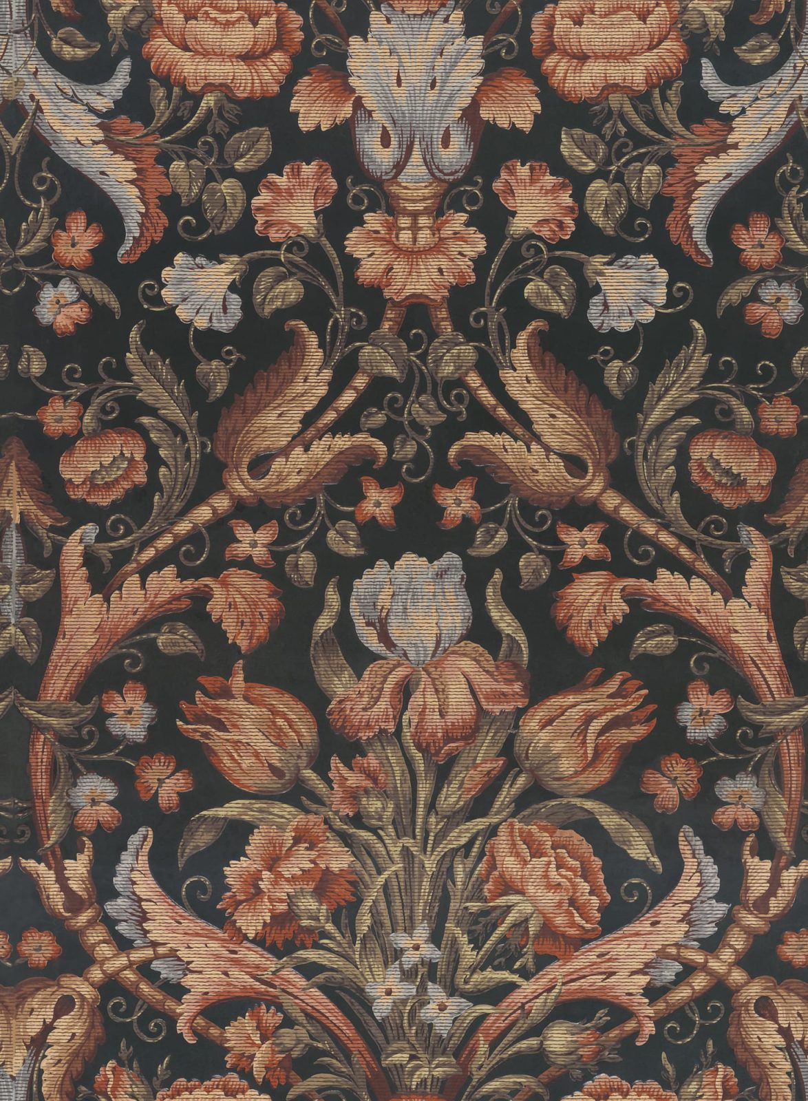 Vintage Tapestry, Red, Rebel Walls