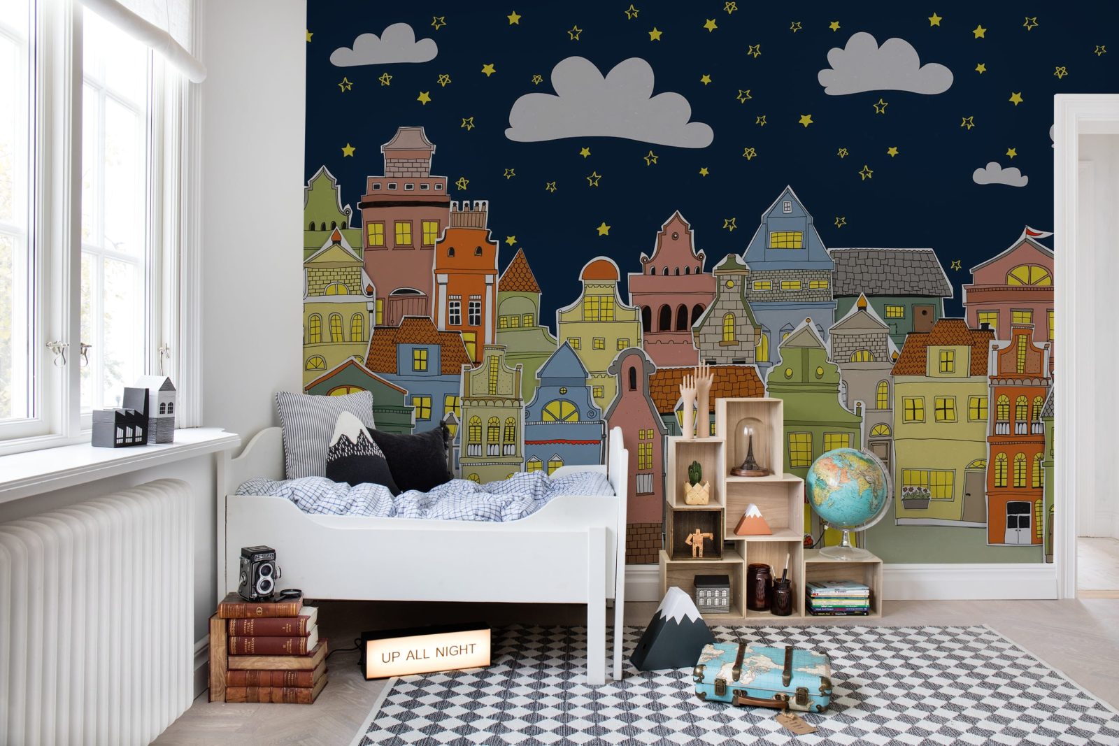 London Houses, Night, Rebel Walls 2