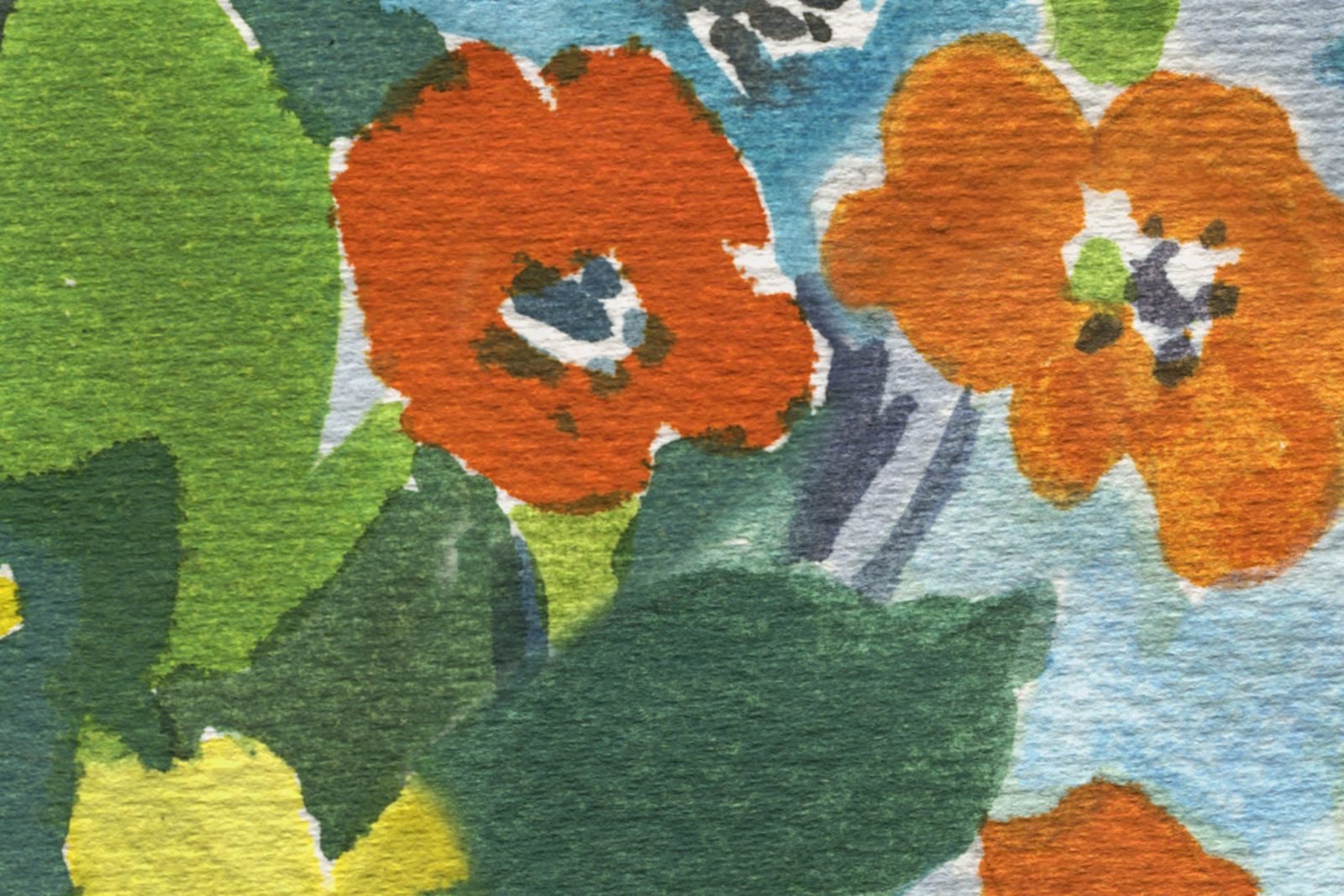 Summer Field, Happy, Rebel Walls 4
