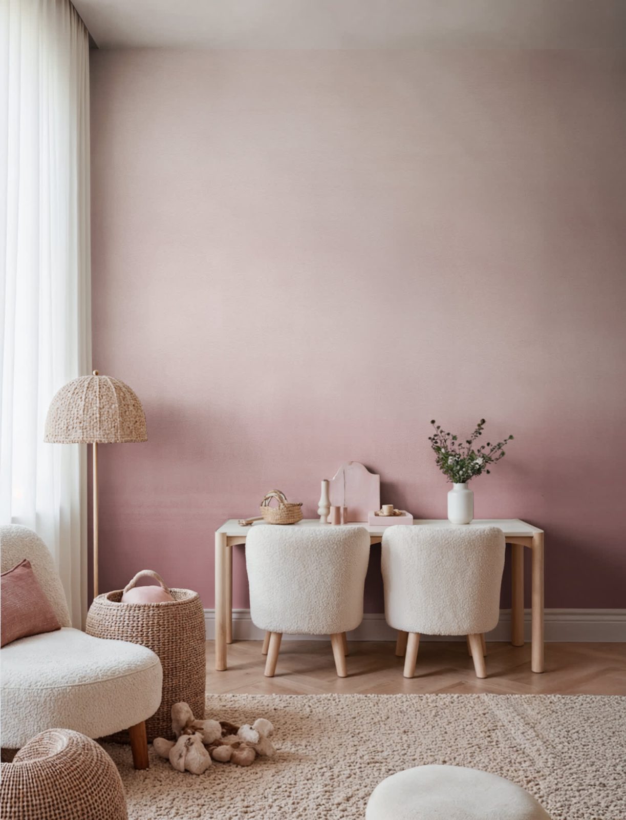 Gradient, Pink, Rebel Walls 2