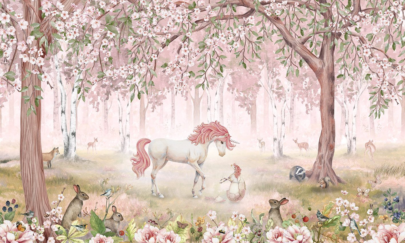Unicorn Forest - Pink, Kikki Belle