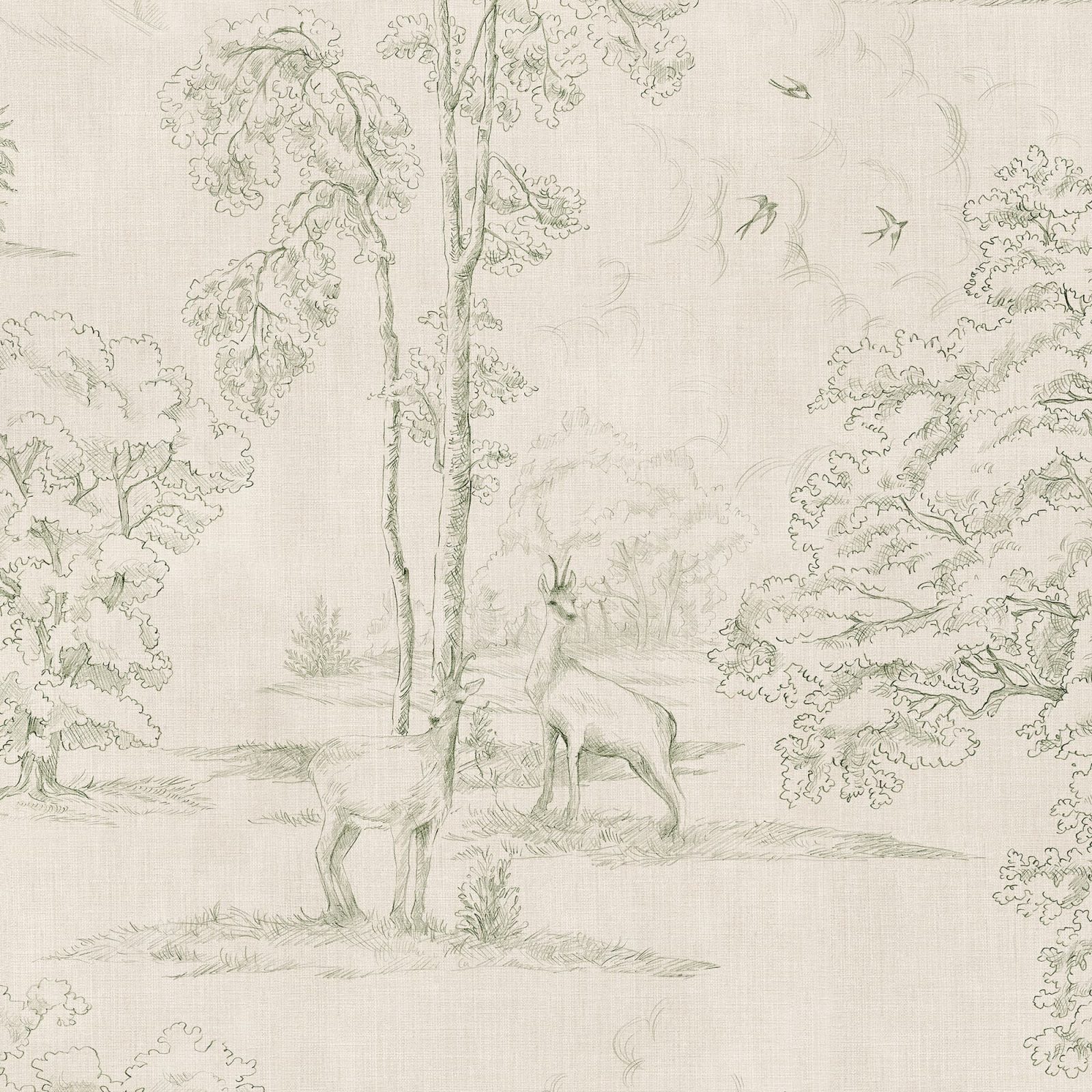 Montfort Mural, Olive Green, Sandberg