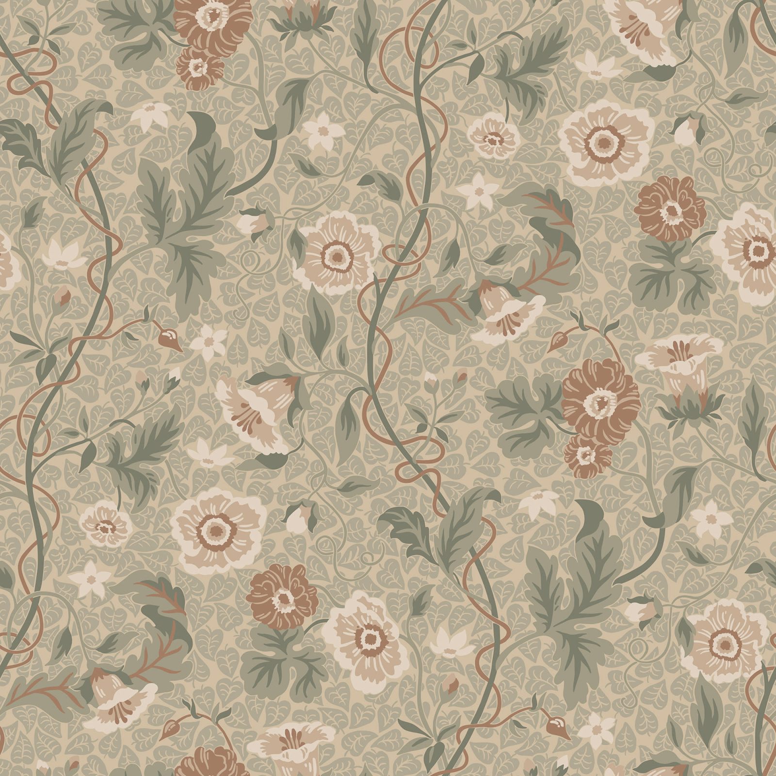 Ulla, Garden Green, Sandberg, 5.3mp / rola