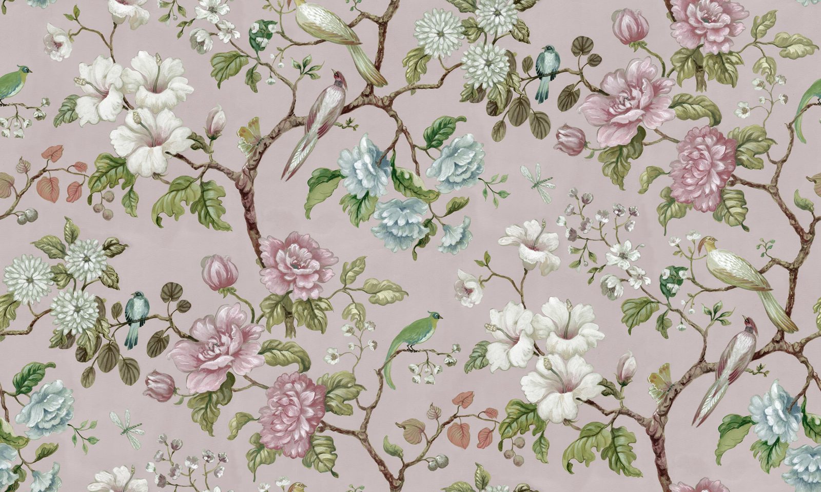 Grandiflora, Soft Pink, Rebel Walls