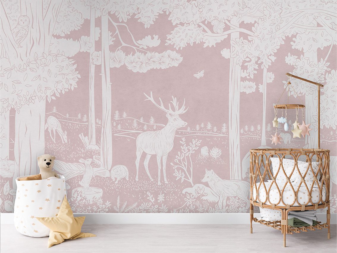 Monochrome Forest - Pink, Kikki Belle 2