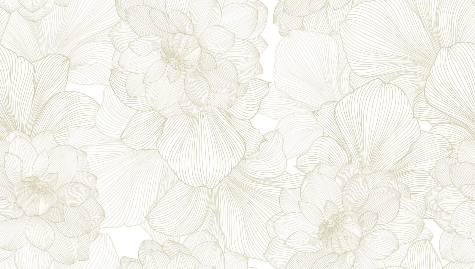 Bold Dahlia, Beige, Rebel Walls