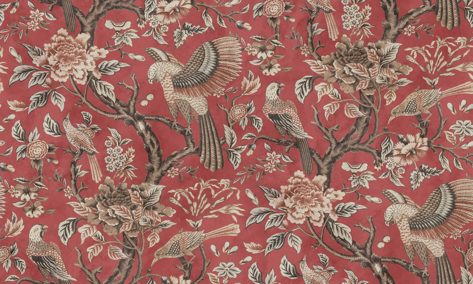 Wings in Bloom, Red, Rebel Walls
