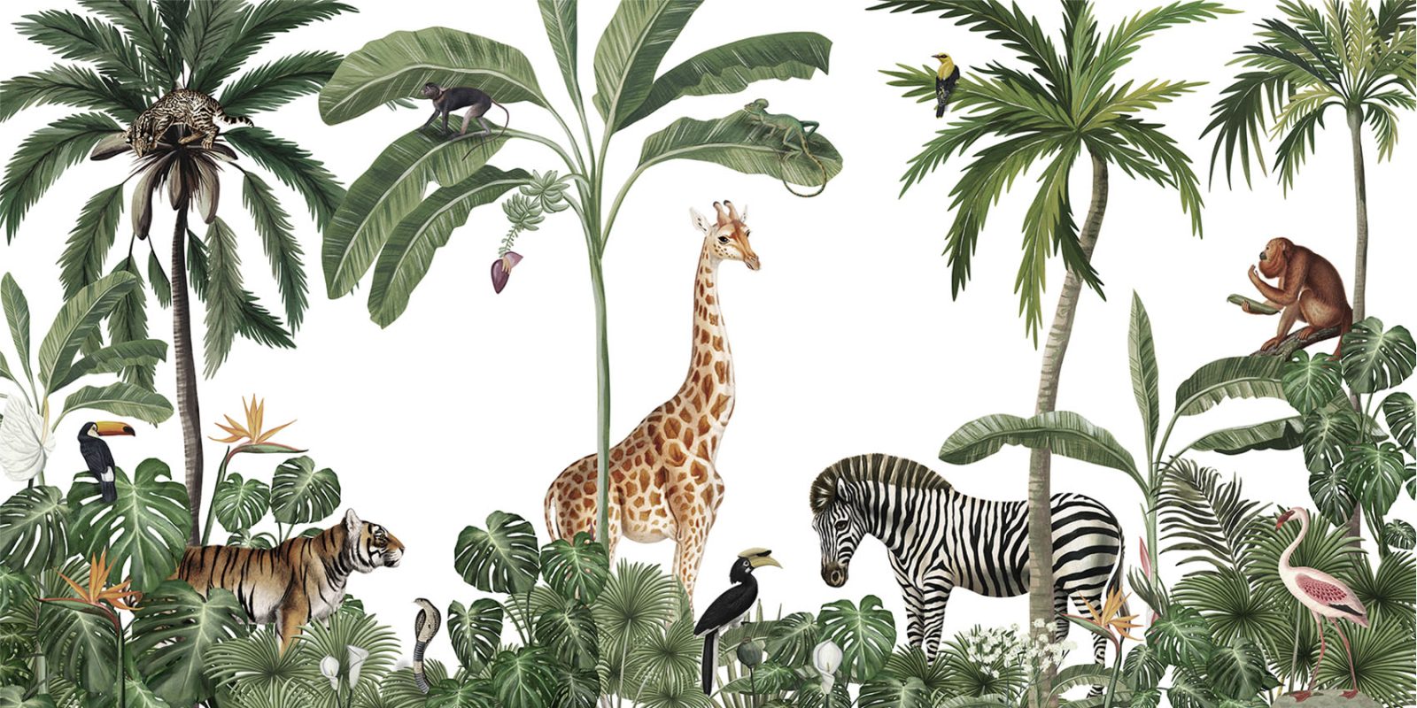 Jungle Jive - White, Kikki Belle