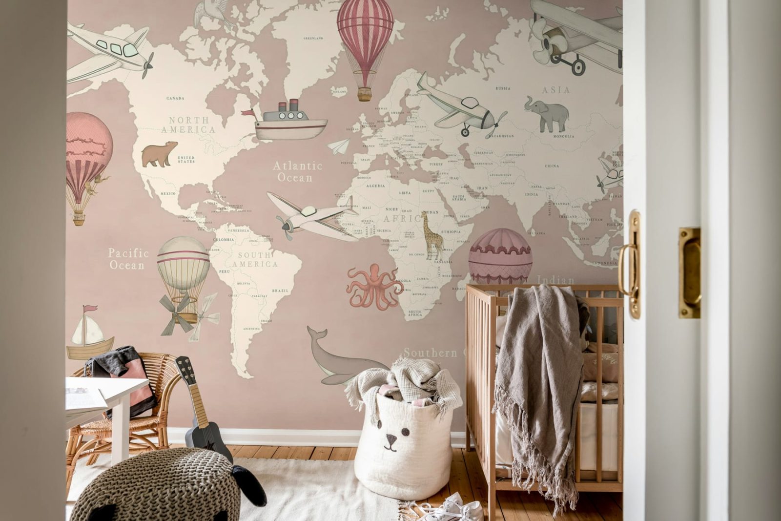 Playful World, Light Pink, Rebel Walls 2