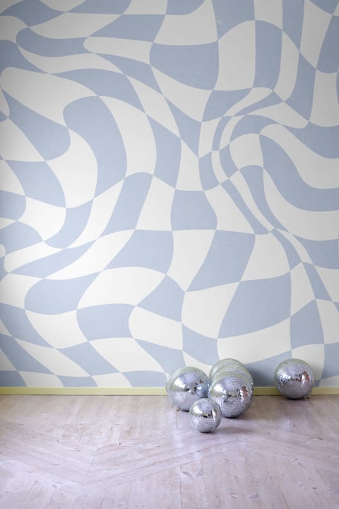 Psychedelic Chess, Blue, Rebel Walls 3