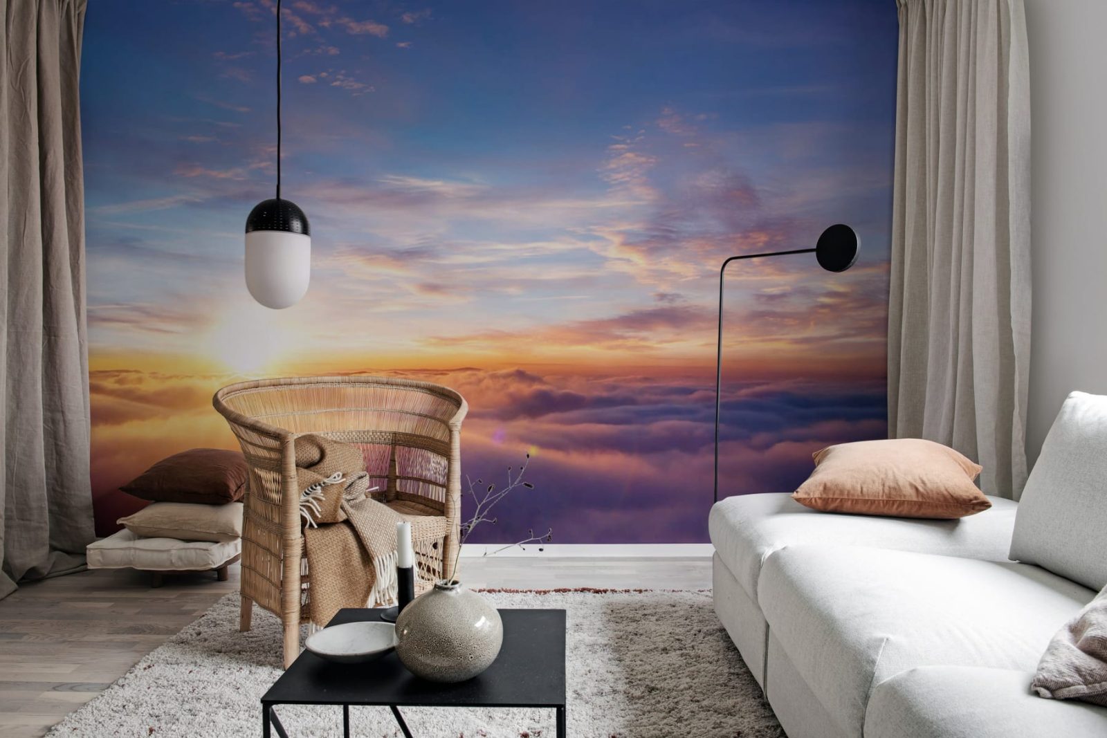 Colorful Sunset, Rebel Walls 2