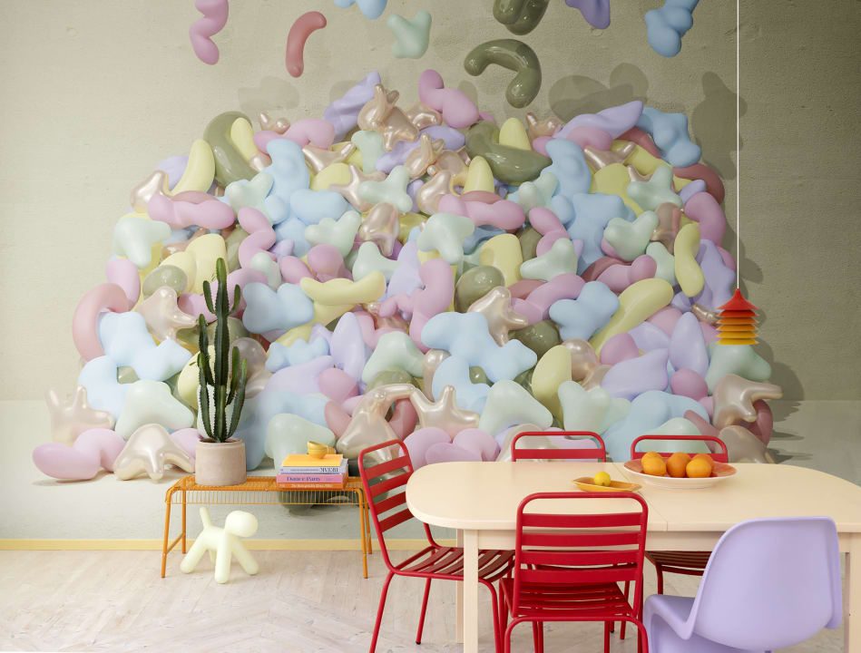 Bubblegum, Pastel, Rebel Walls 2