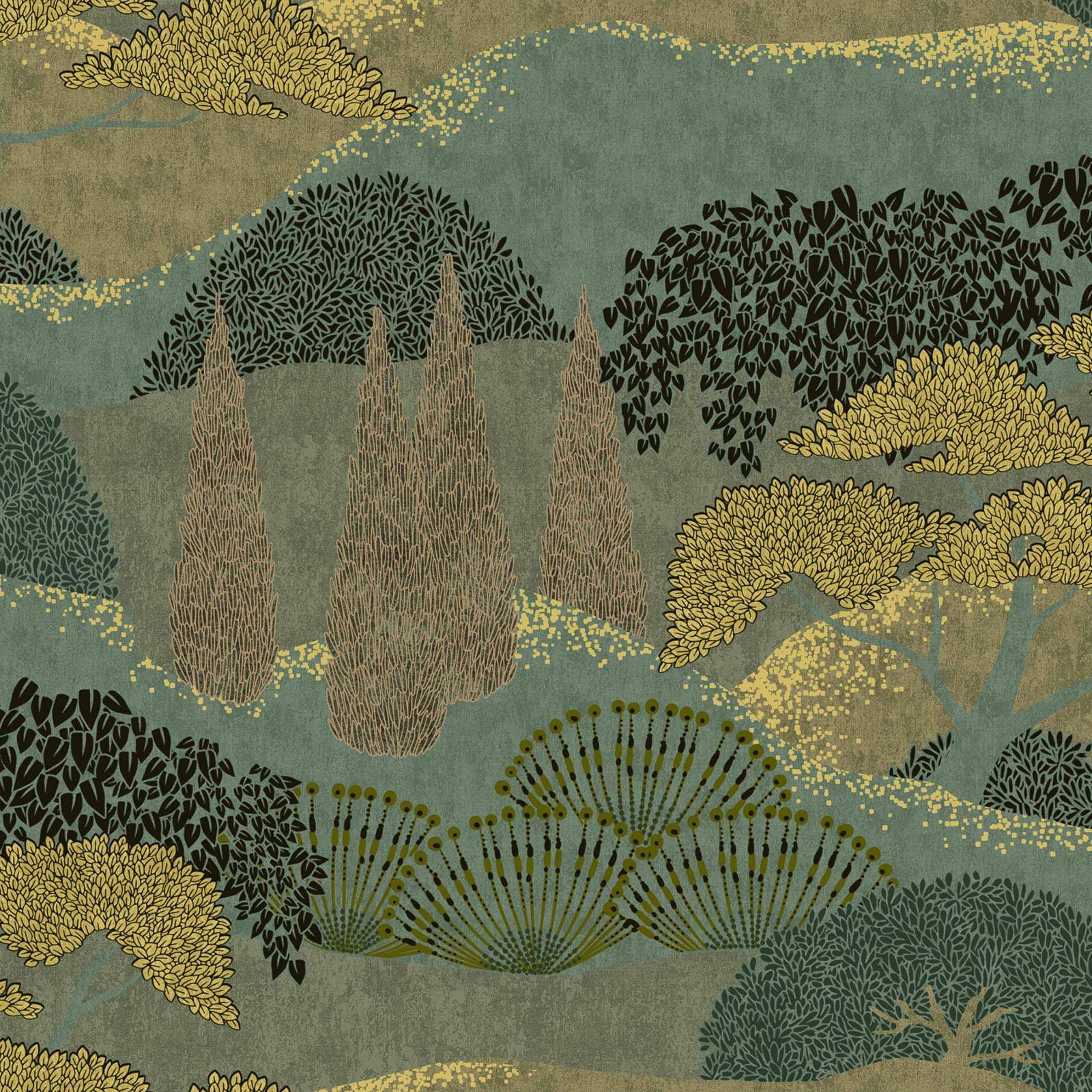 Jardín Japonés, Menta, Coordonne 5mp / rola