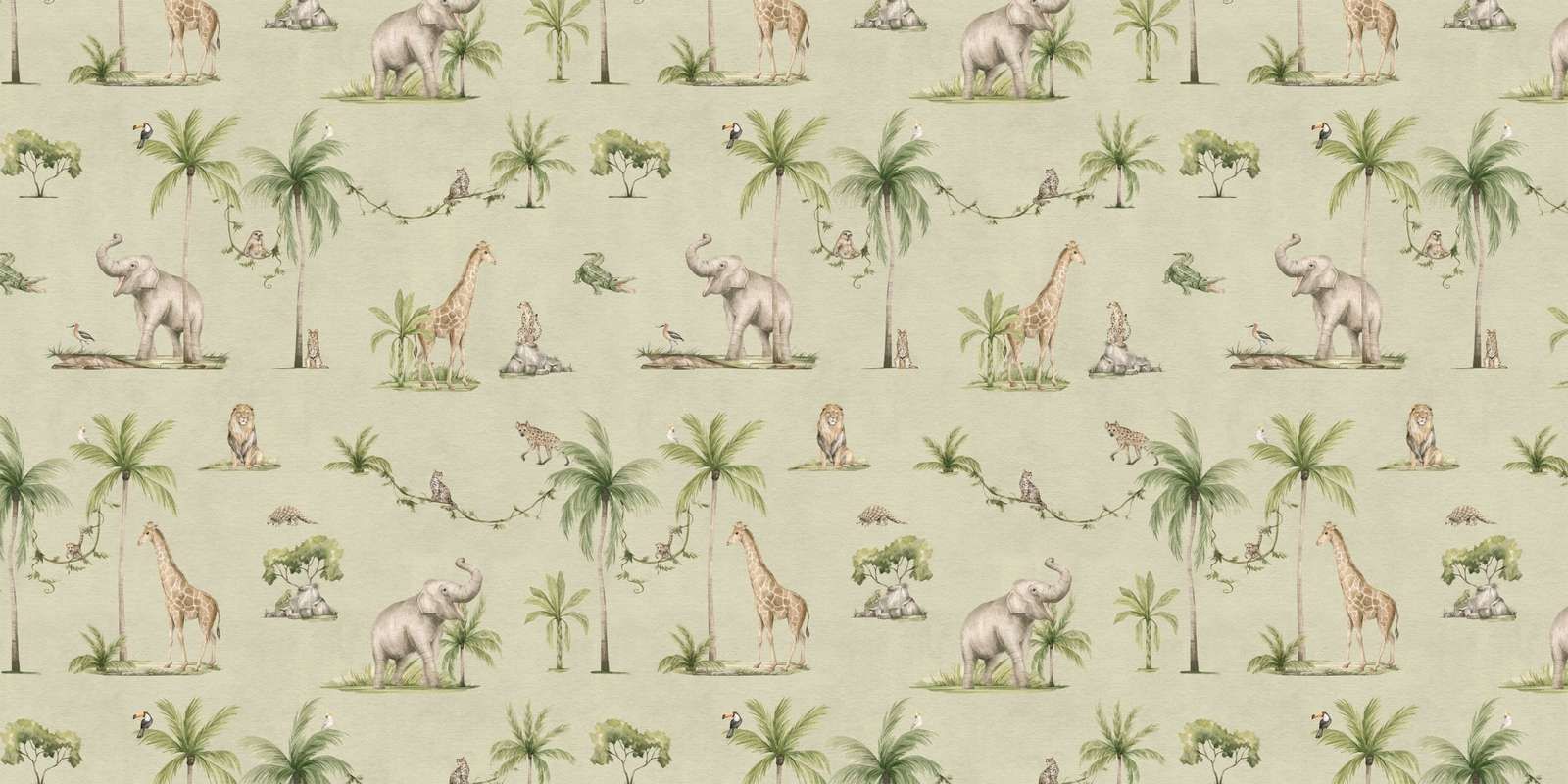 Joyful Jungle - Green, Kikki Belle