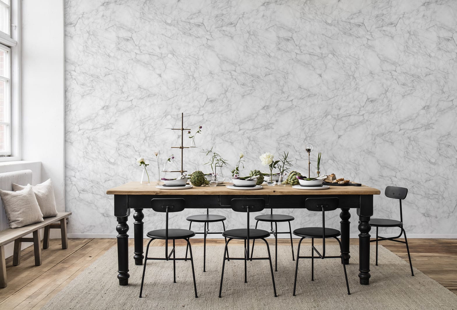 Noble Marble, White, Rebel Walls 2