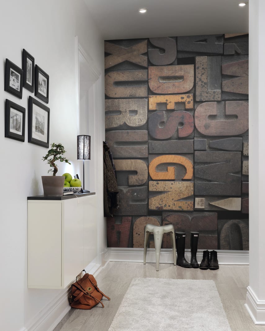 Woodcut, Design, Rebel Walls 3
