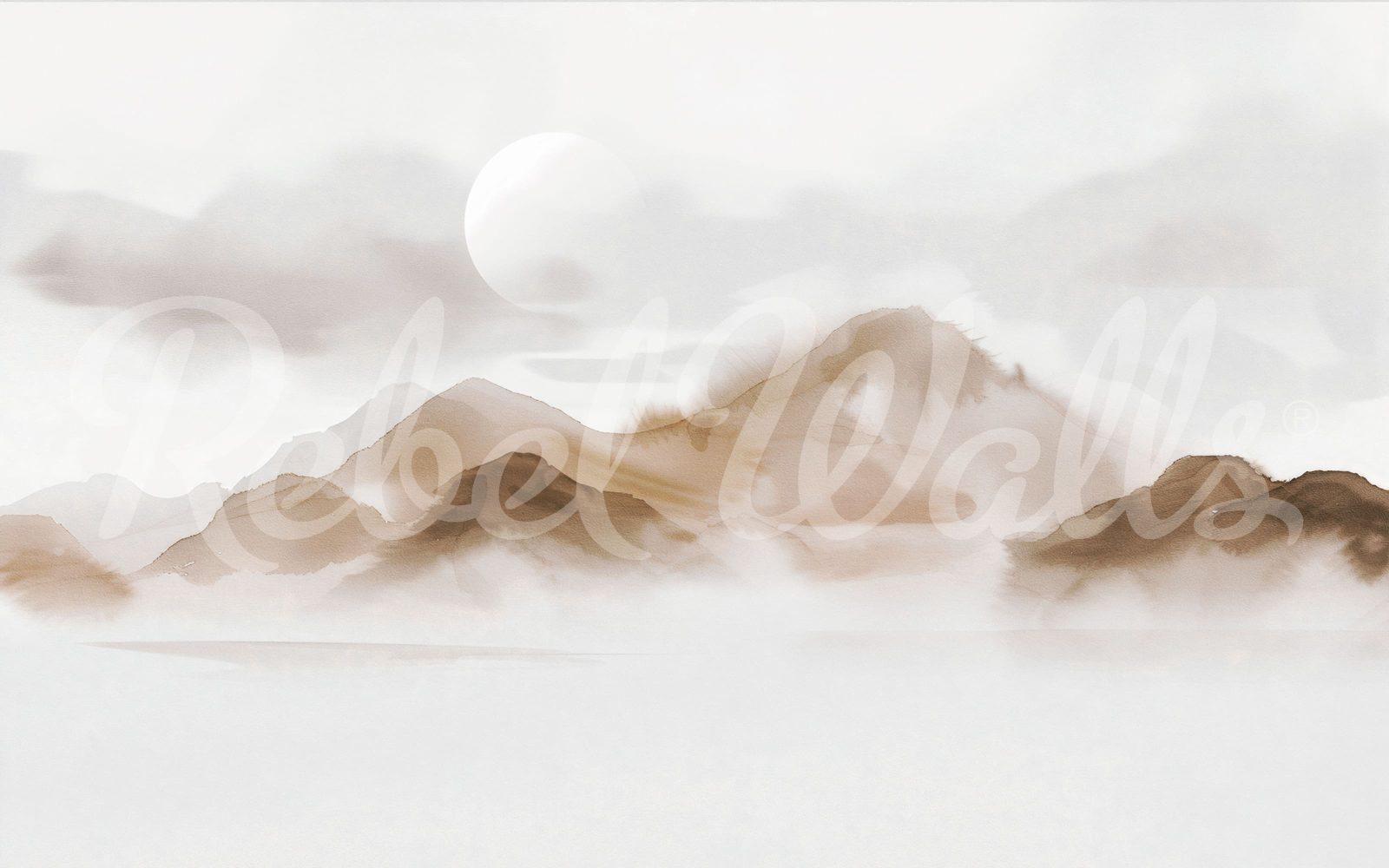Soft Mountains, Beige, Rebel Walls