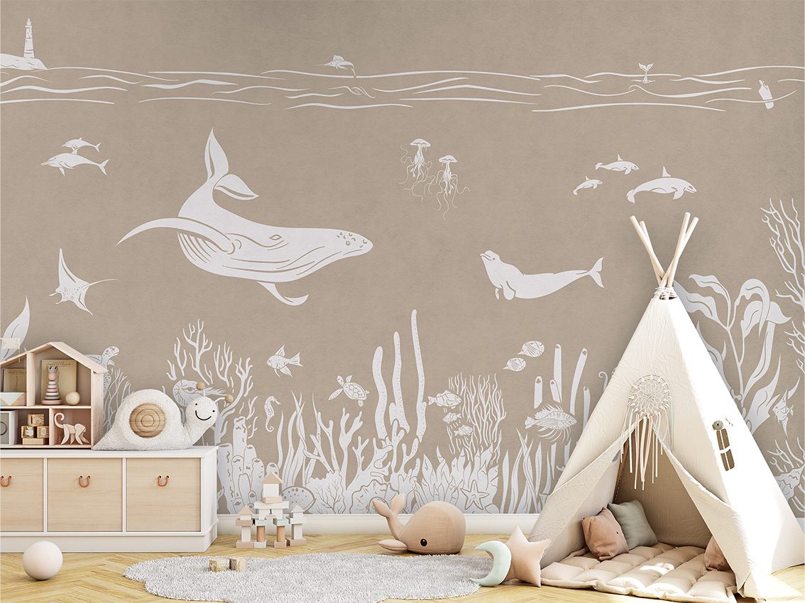 Monochrome Sea - Brown, Kikki Belle 5