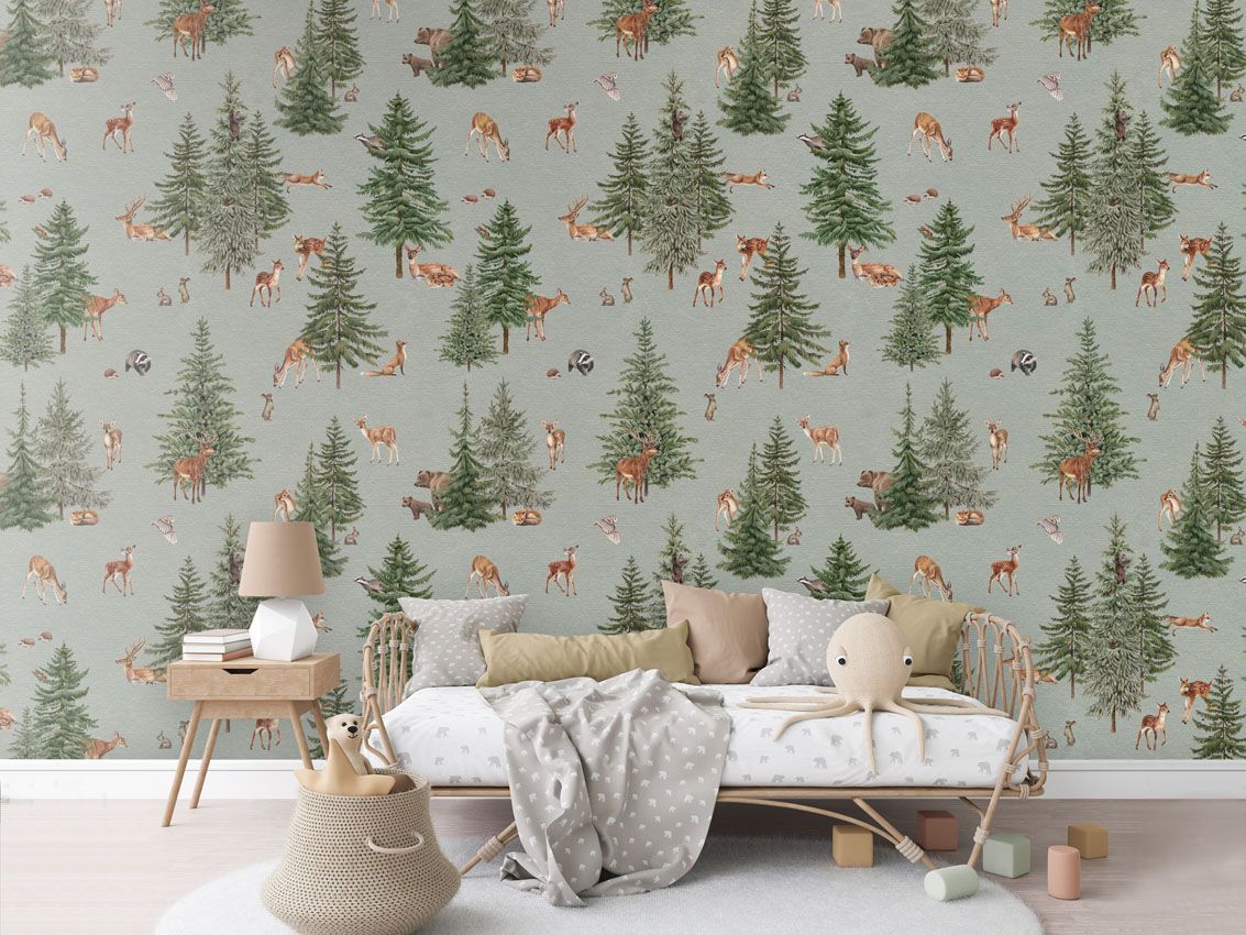 Pine Forest - Blue, Kikki Belle 2