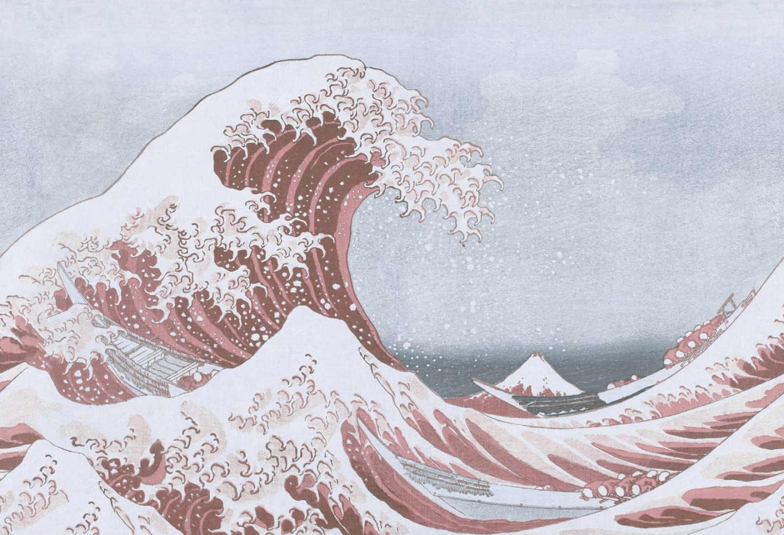 Under the Wave off Kanagawa, Pink, Rebel Walls
