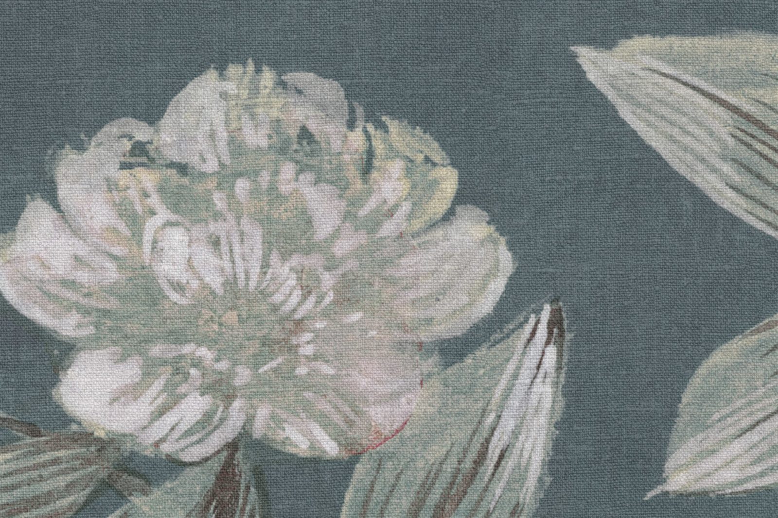 Silk Floral, Petrol, Rebel Walls 4
