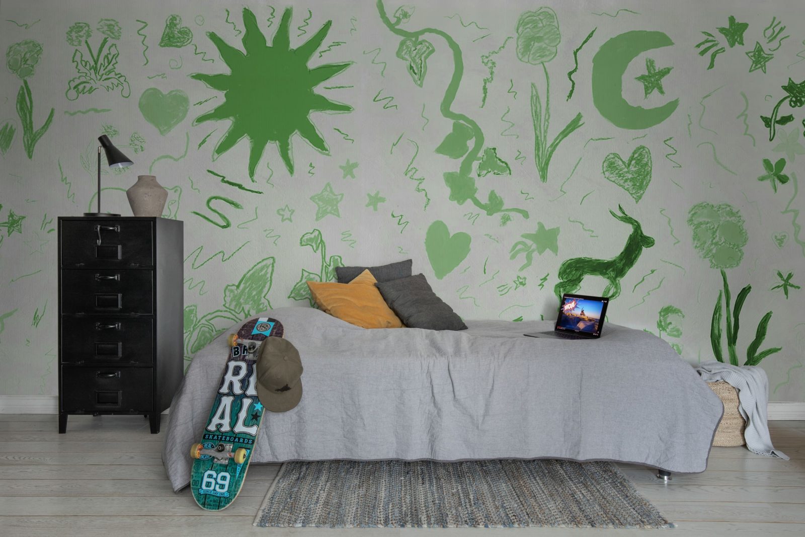 Chroma, Green, Rebel Walls 3