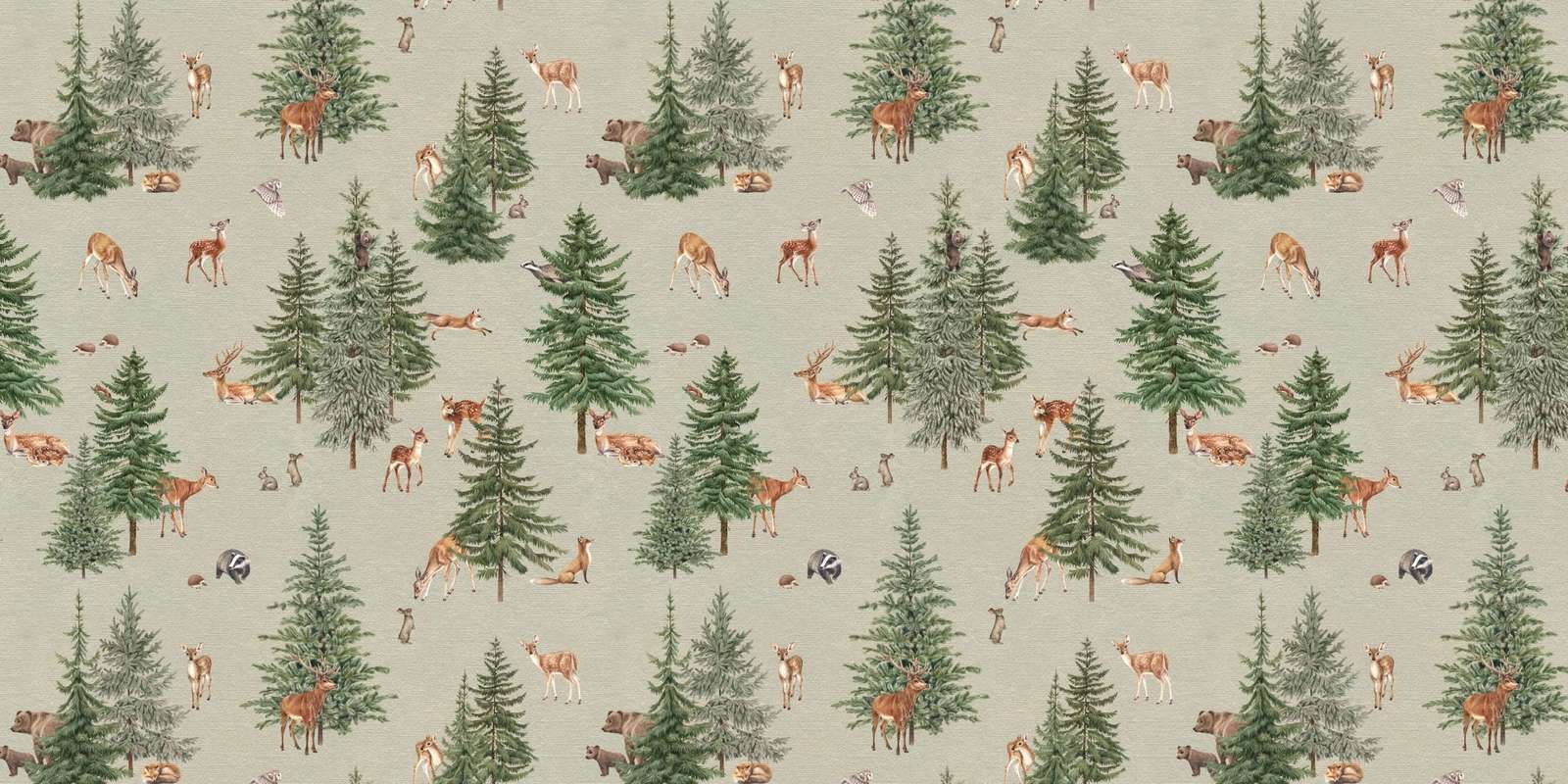 Pine Forest - Green, Kikki Belle
