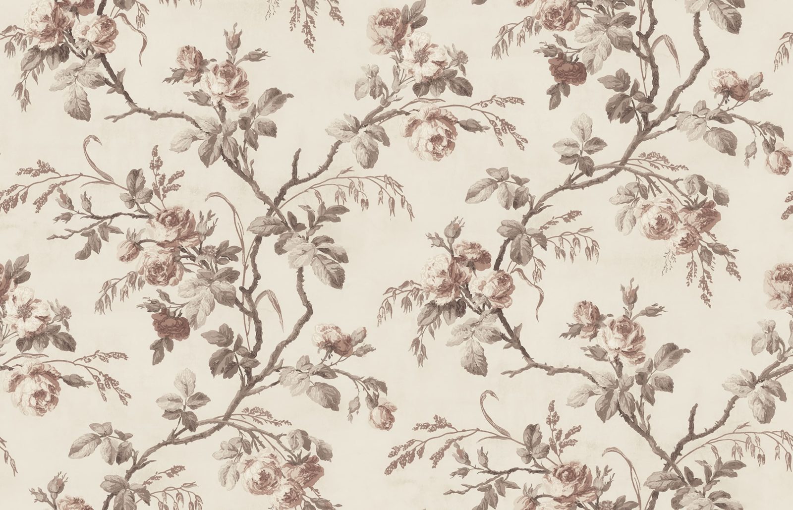 Rose Garland, Beige, Rebel Walls
