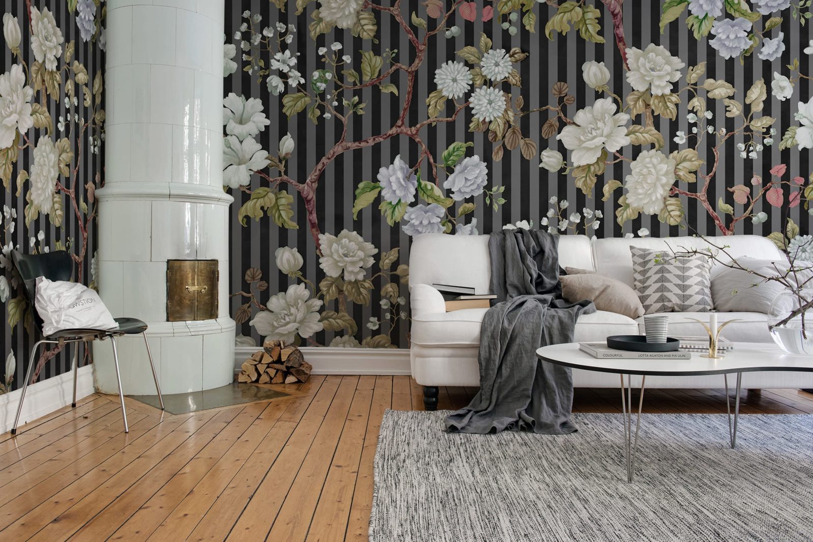 Rose Stripe, Midnight, Rebel Walls 2