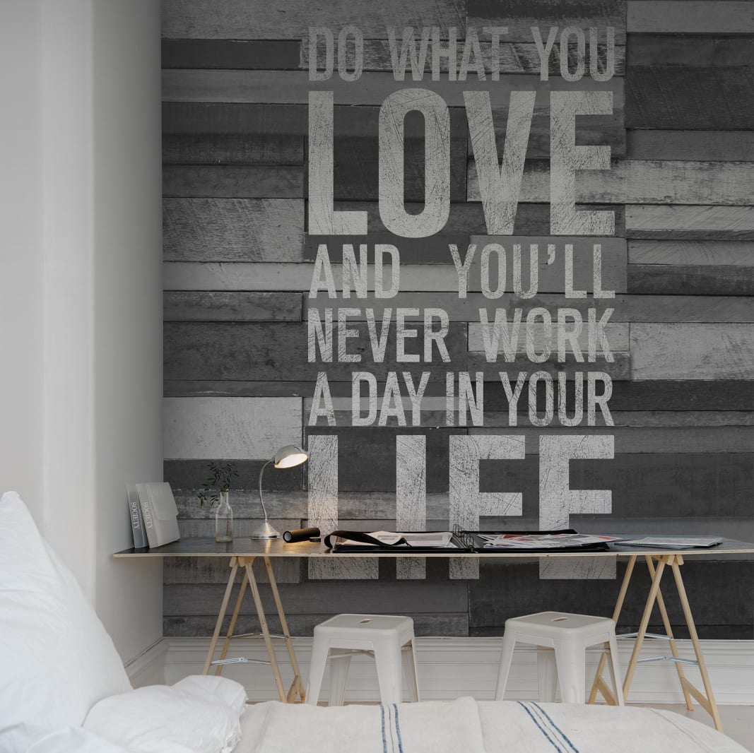 Quotes, Wood Wall, Rebel Walls 2