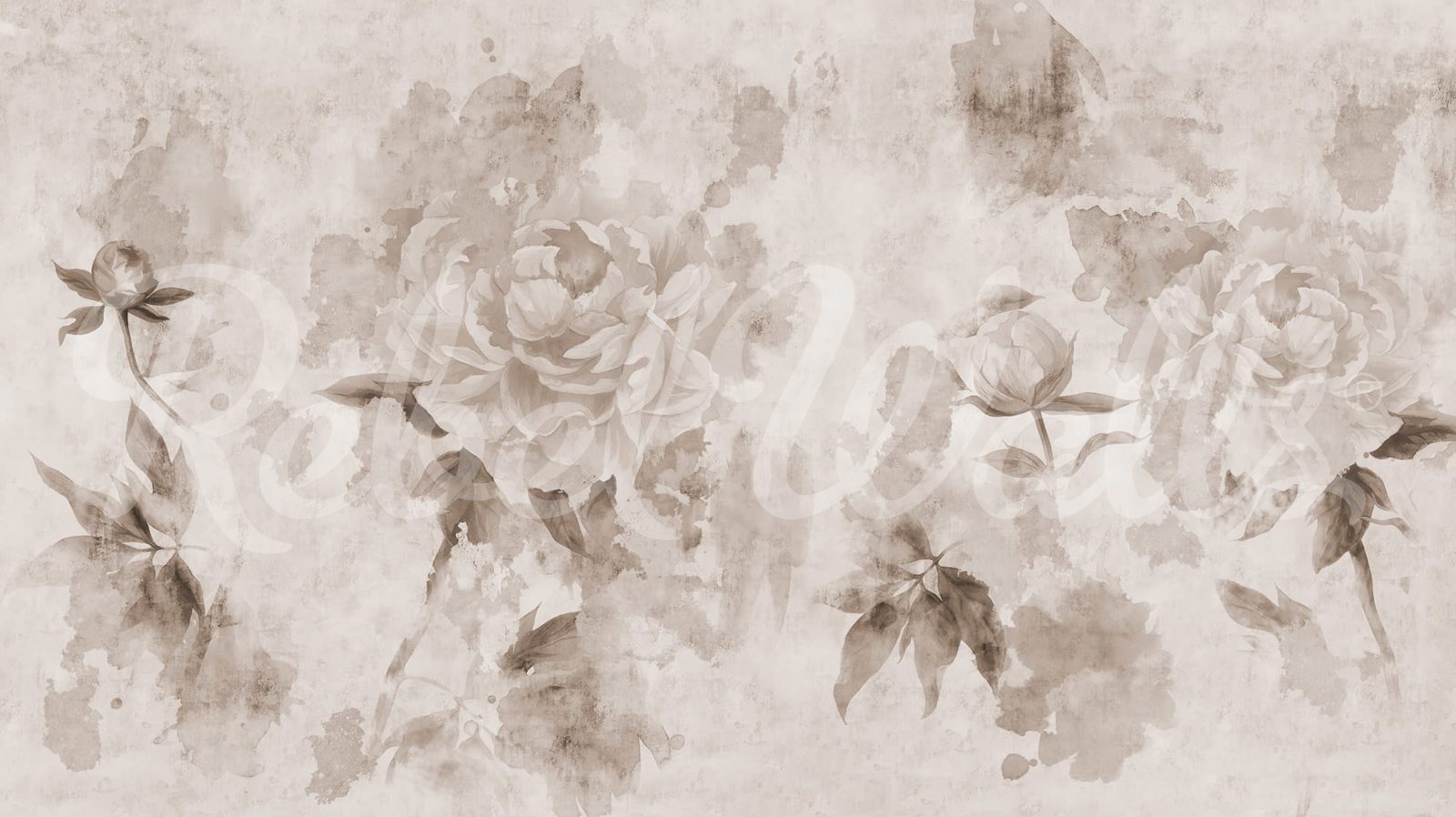 Rose Garden, Gray, Rebel Walls