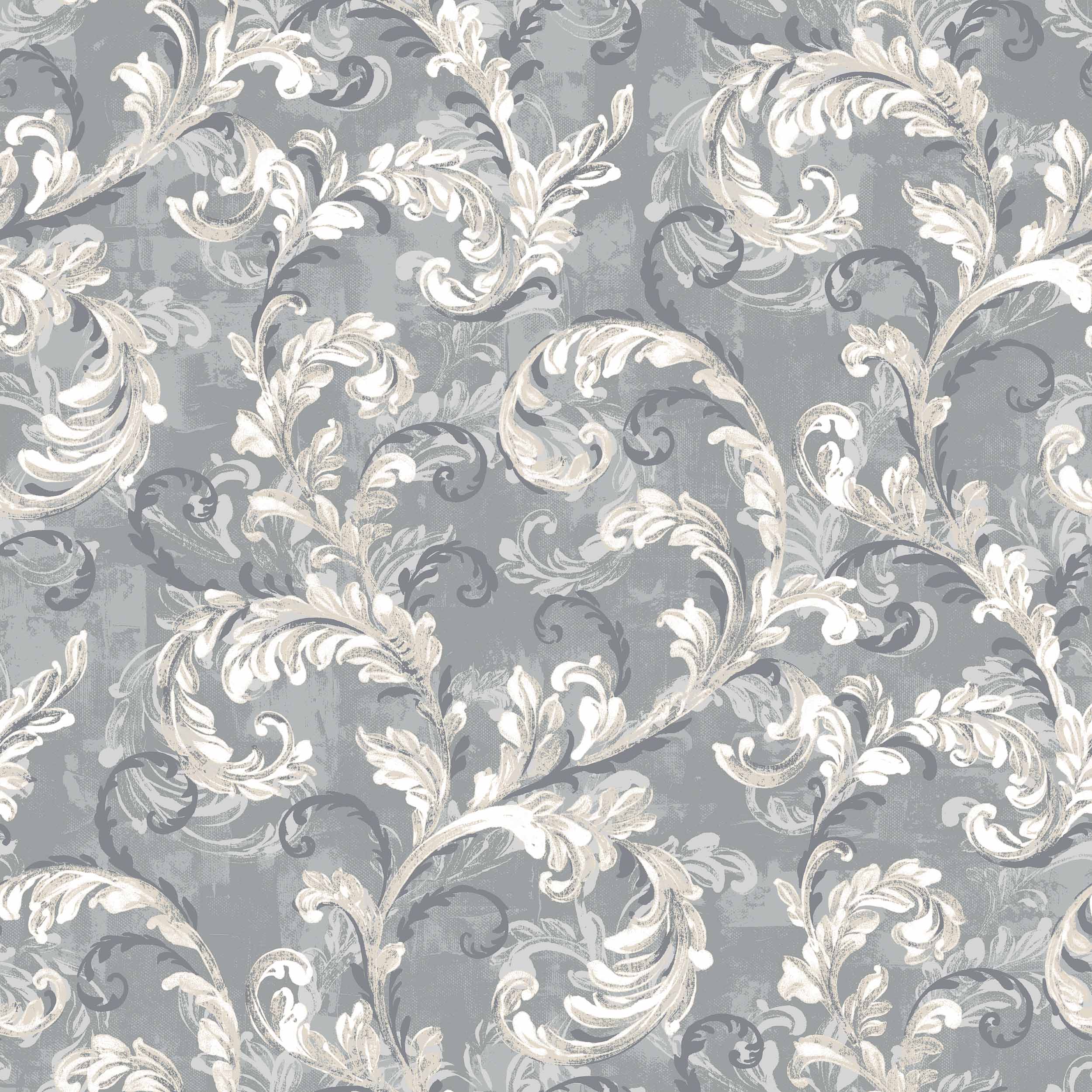 Byzantine Damask, Pearl, Coordonne, 5mp / rola