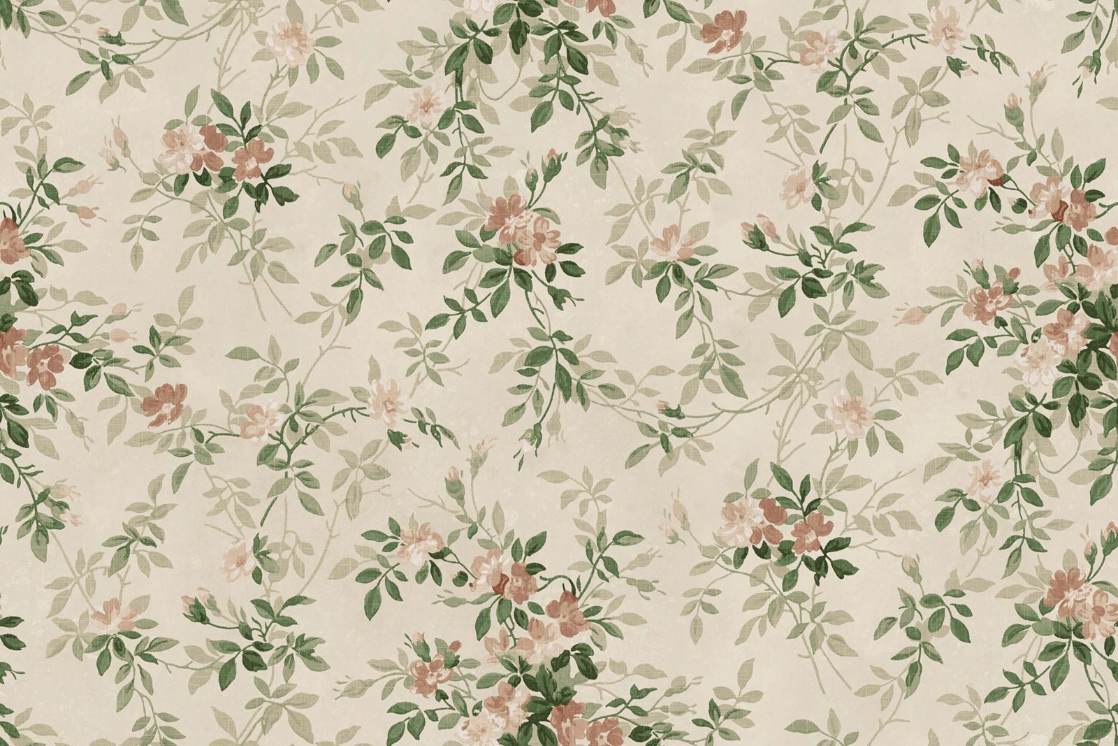 Wildflower Vista, Beige, Rebel Walls