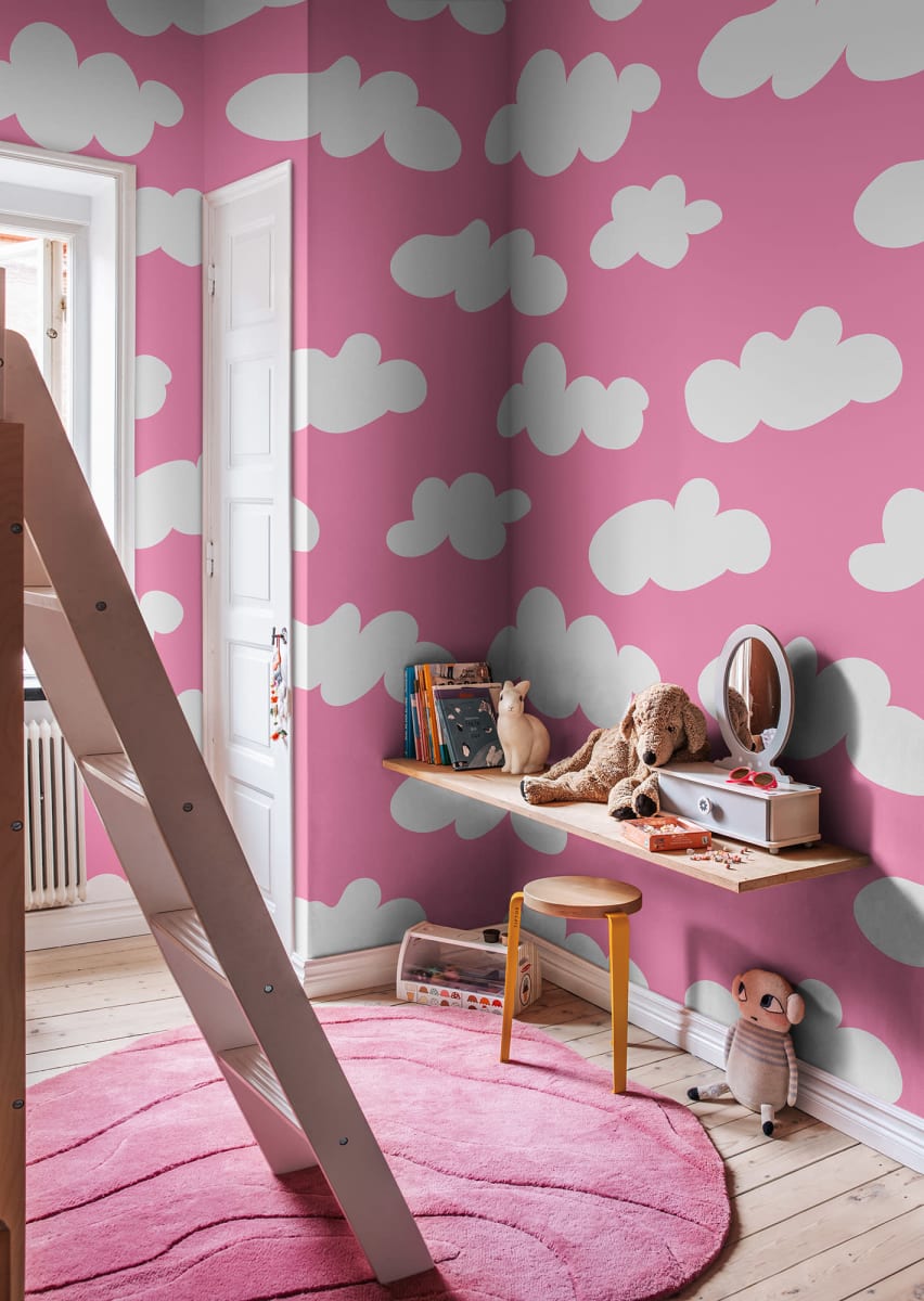 Cloudy, Happy Pink, Rebel Walls 2
