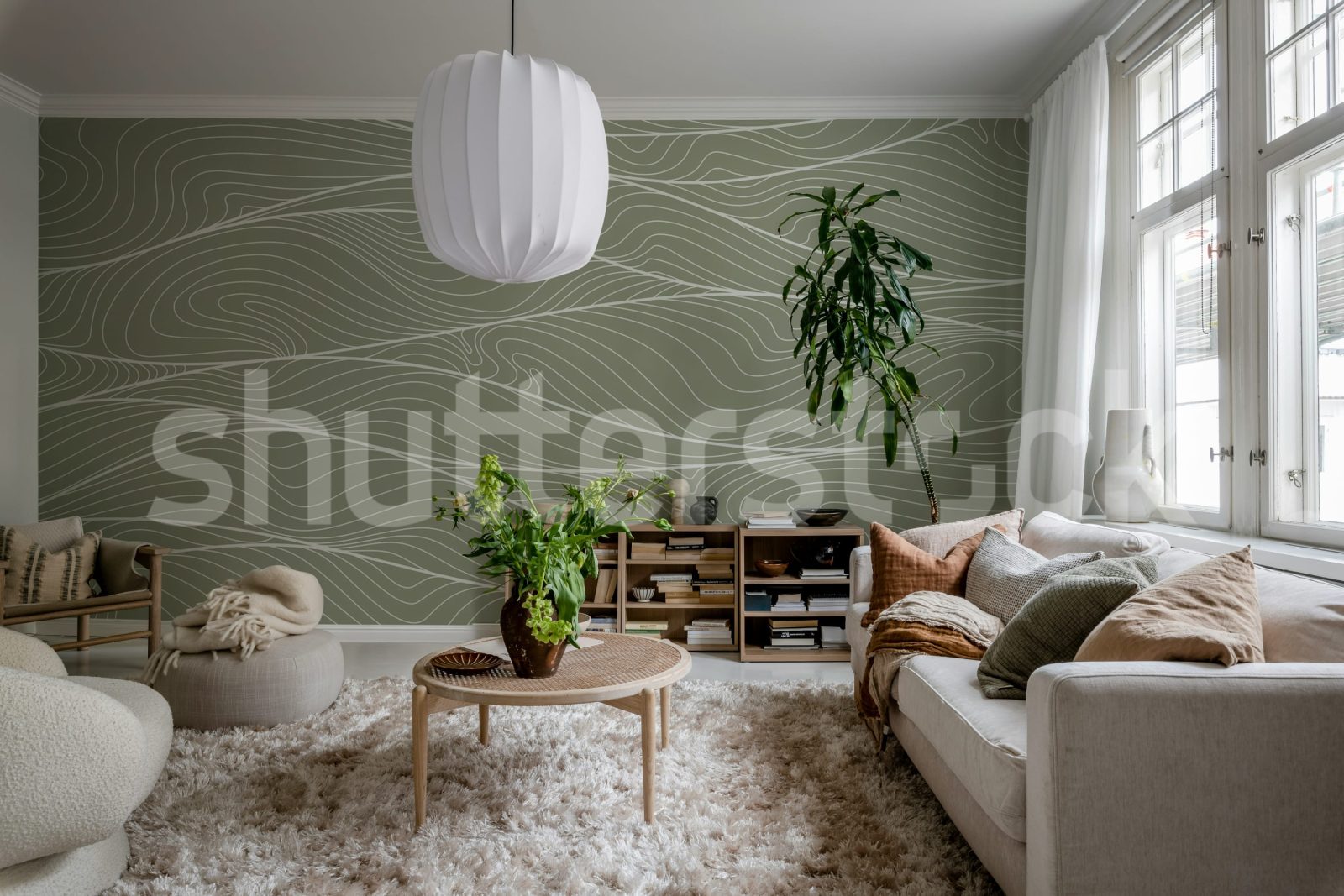 Soft Dunes, Green, Rebel Walls 2