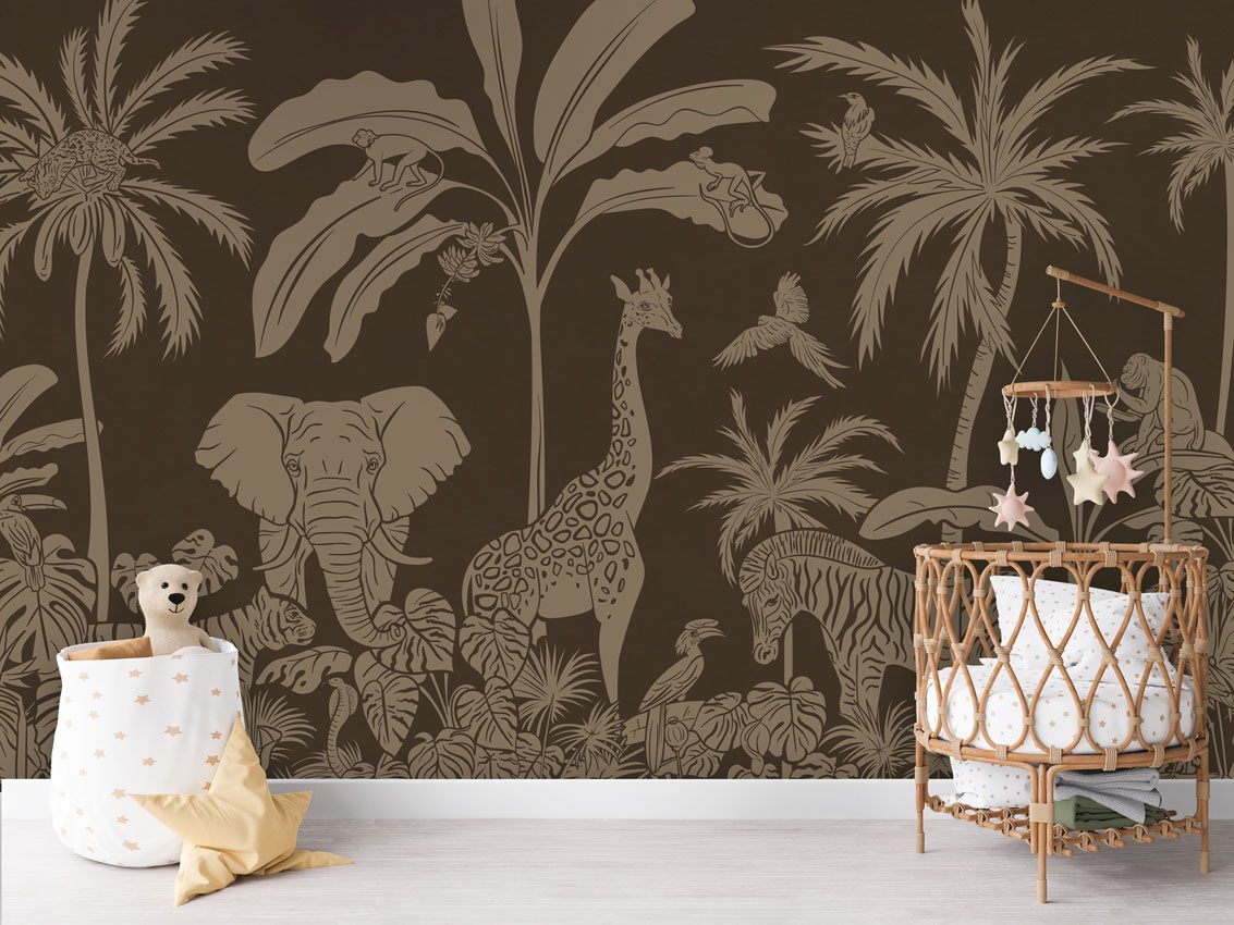 Monochrome Jungle - Brown Vintage, Kikki Belle 2