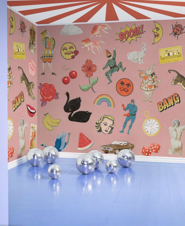 Patches, Pink, Rebel Walls 3