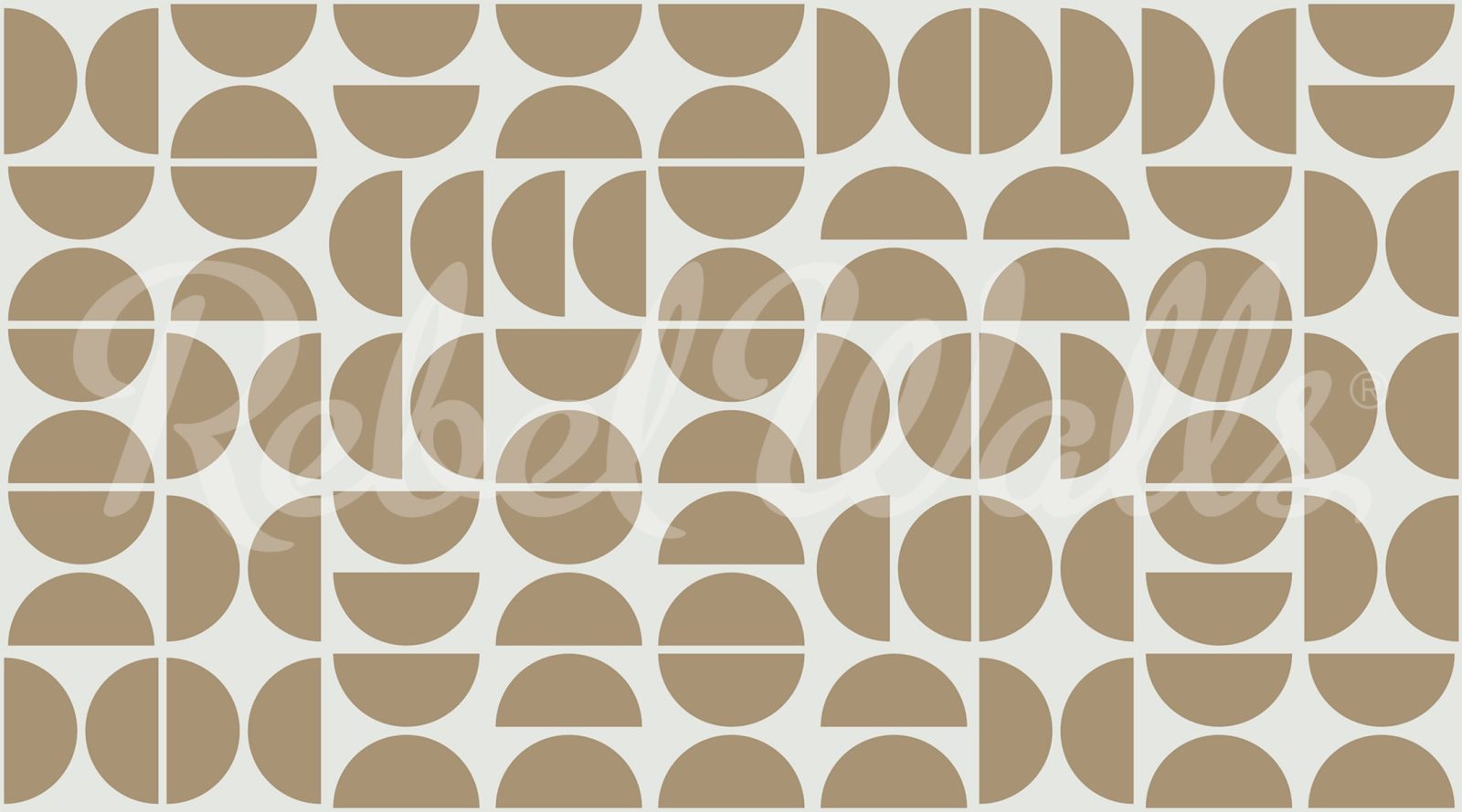 Geometry Shapes, Beige, Rebel Walls