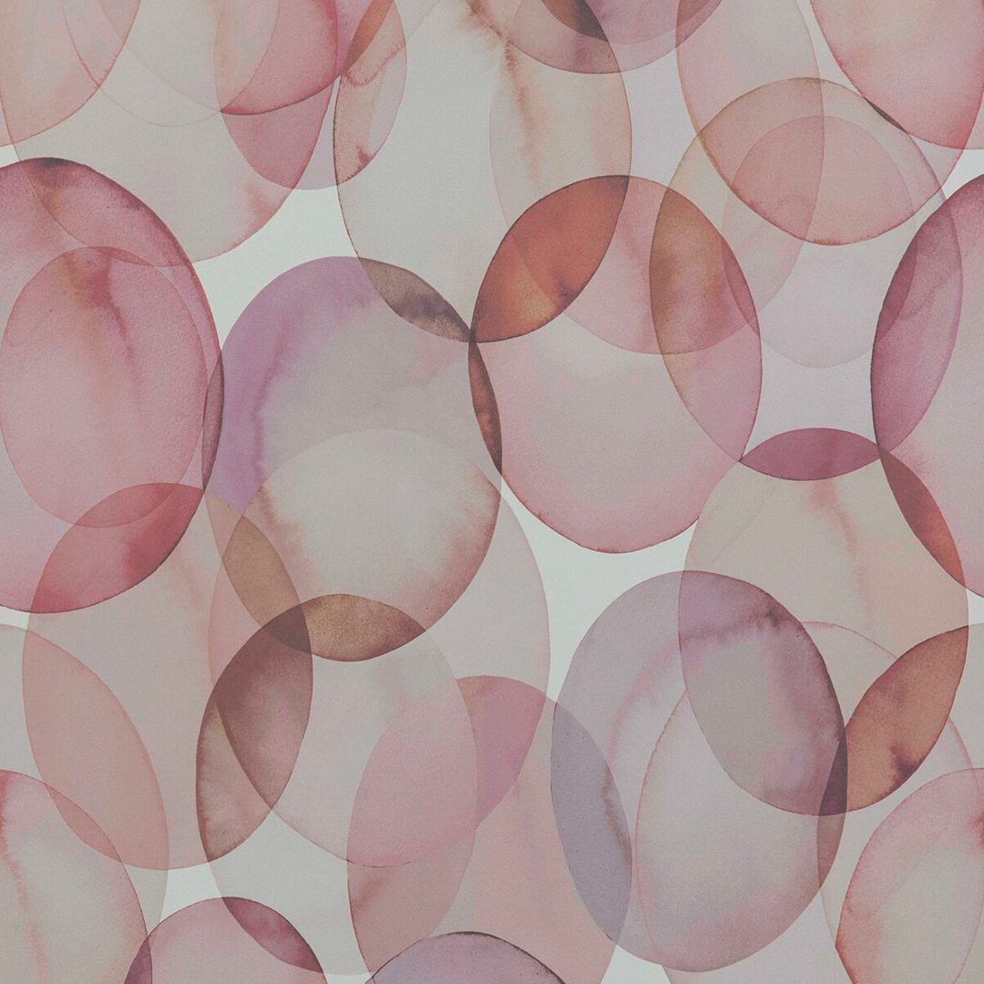 Honesty, Shell Pink Luxury Geometric, 1838 Wallcoverings, 5.3mp / rola