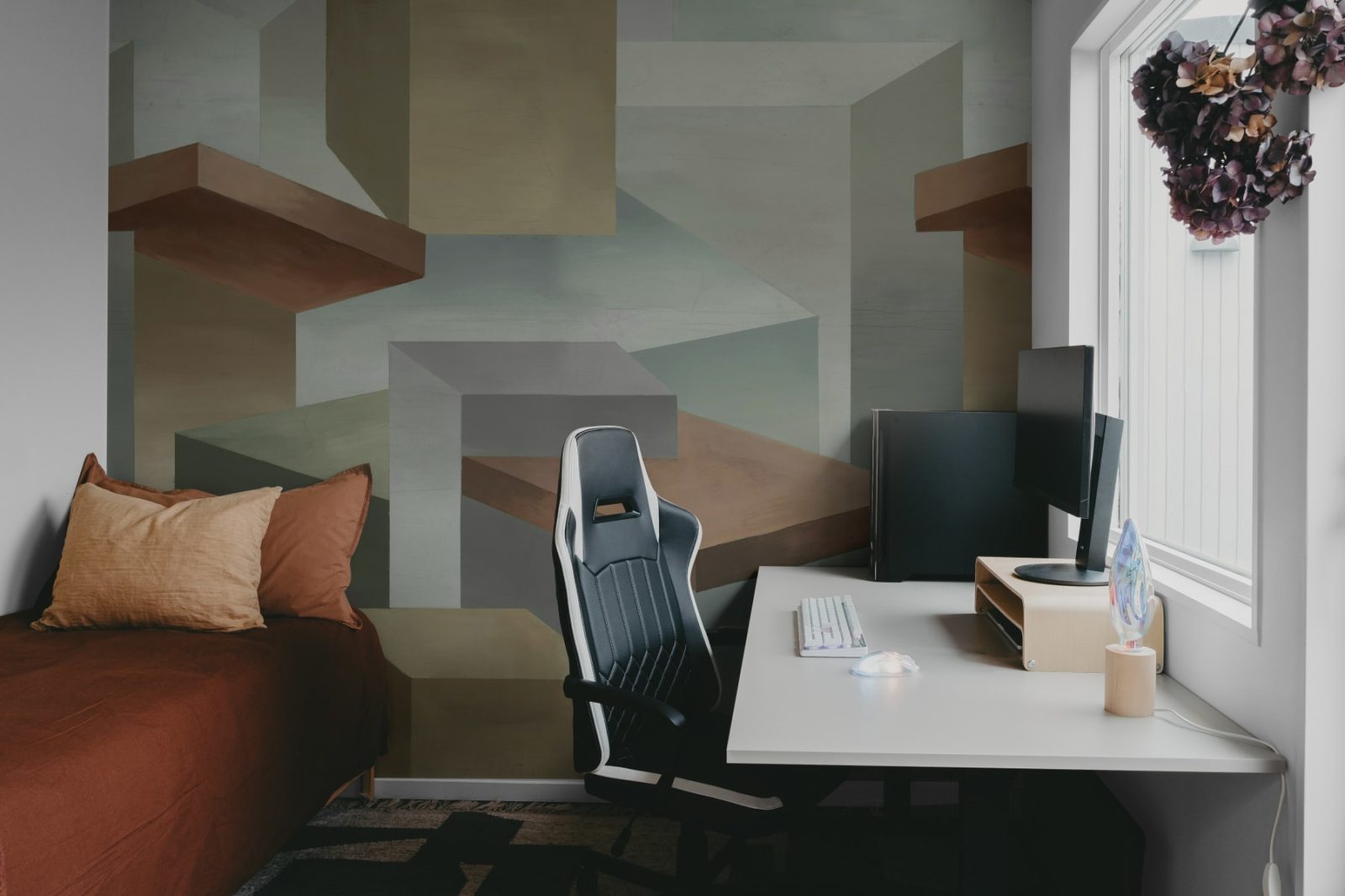 Geometrics, Beige, Rebel Walls 3