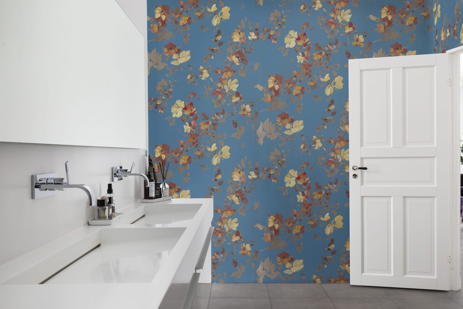 Blooming Garden, Turquoise, Rebel Walls 3