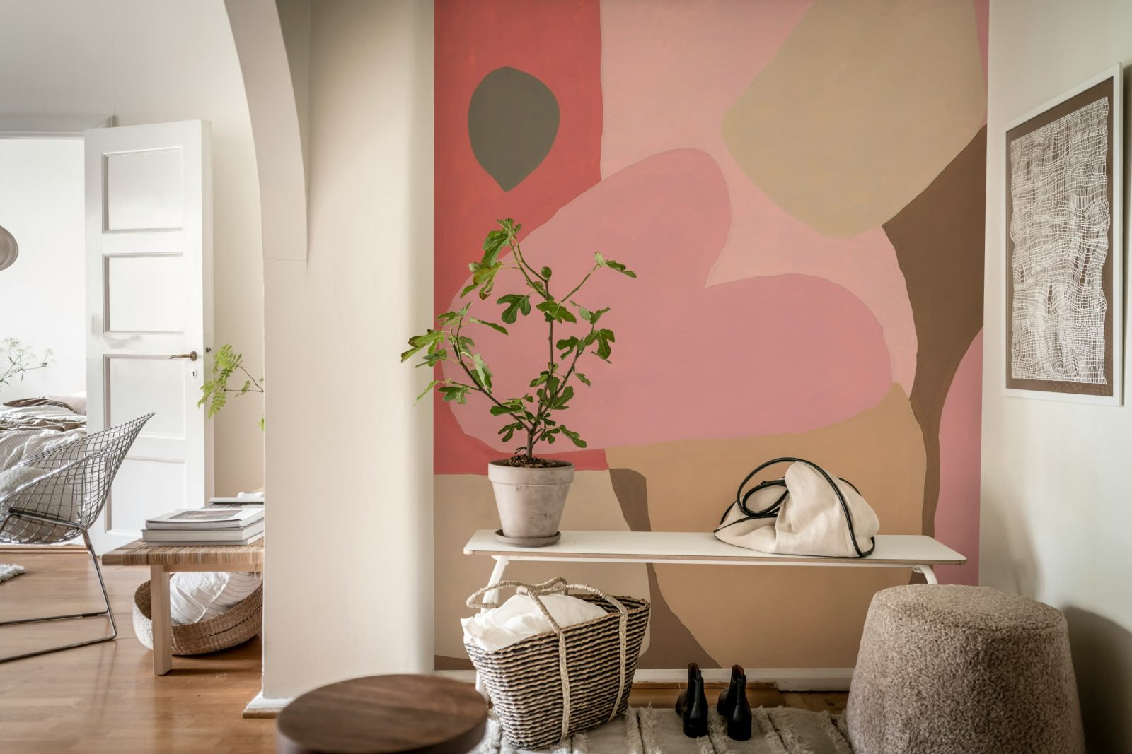 Shapes, Pink, Rebel Walls 3