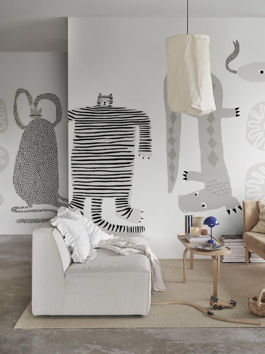 Funky Friends, Gray, Rebel Walls 3